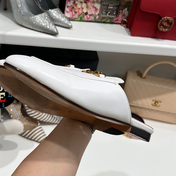 NEW White Mule Slides - Picture 12 of 13